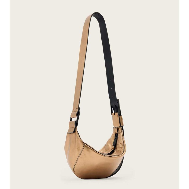 AllSaints Luna Slouchy Crossbody Bag image number 3